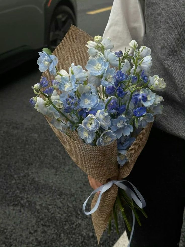 Bouquet Biru
